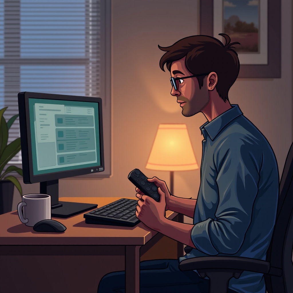 كيفية النقر بزر الماوس الأيمن في وضع سطح المكتب على Steam Deck