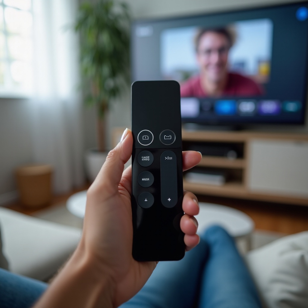 إعادة ضبط جهاز تحكم Apple TV