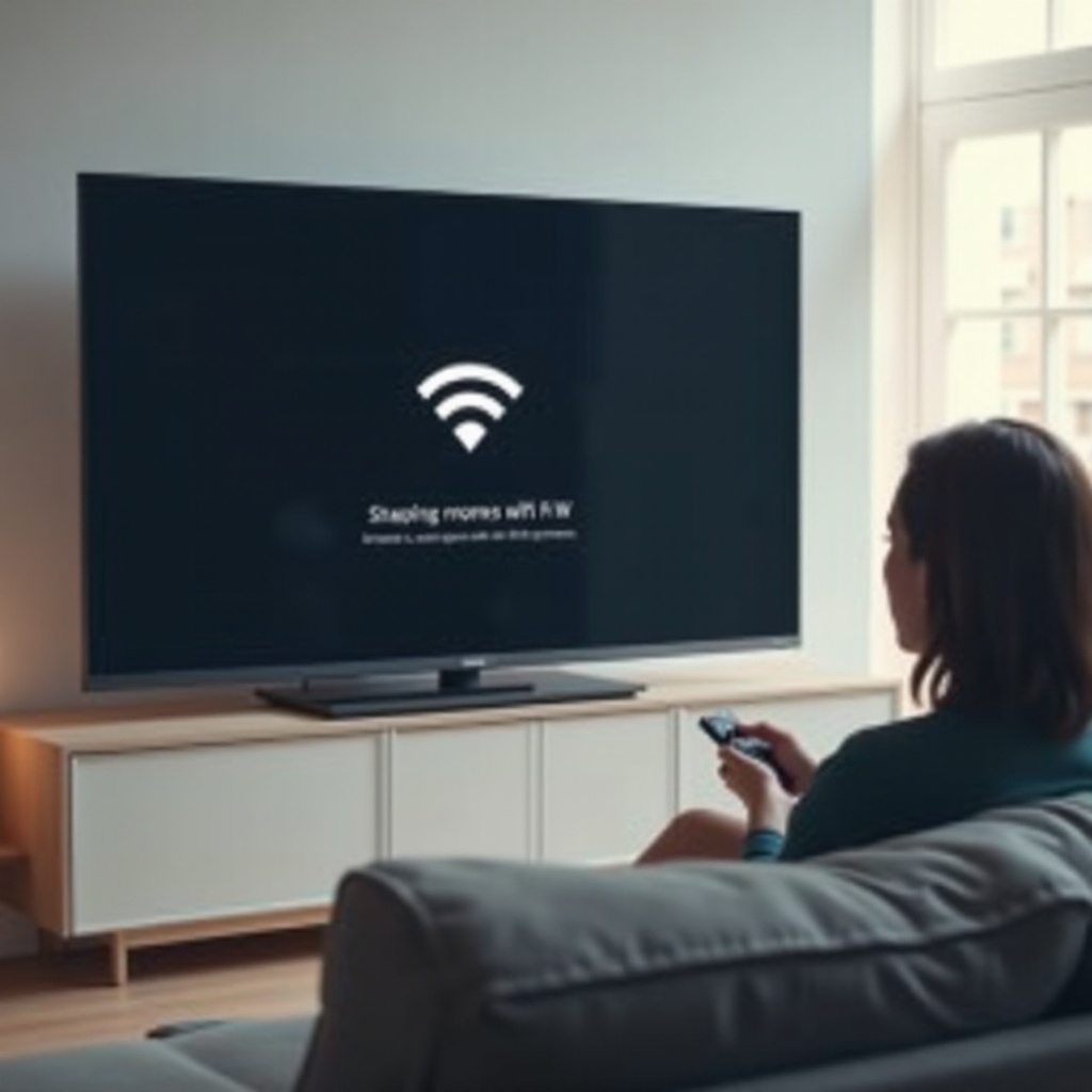 TV thông minh không kết nối được Wi‑Fi