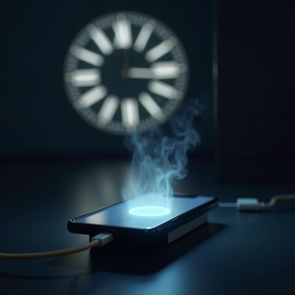 私は電話を3日間充電したままにしました