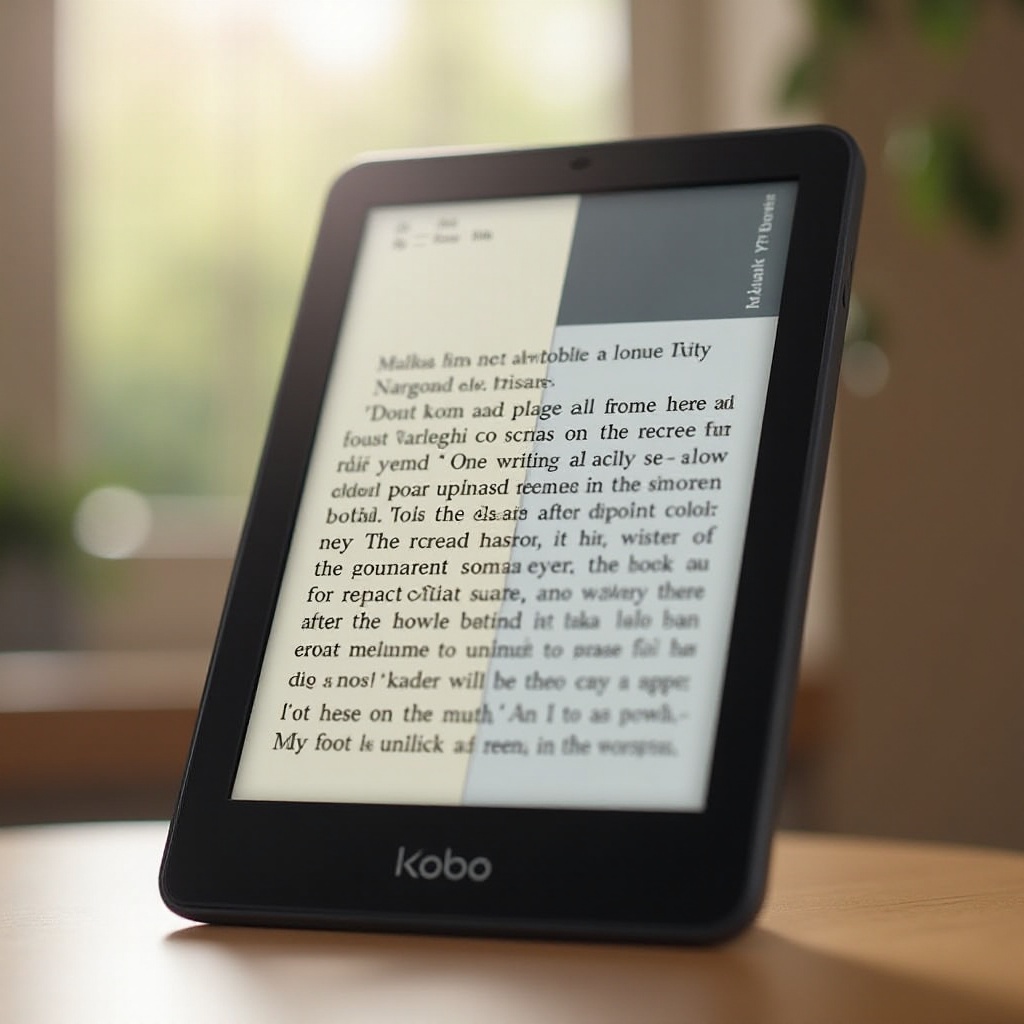 คุณสามารถเปลี่ยนสี Kobo Libra ระหว่างสีและขาวดำได้ไหม