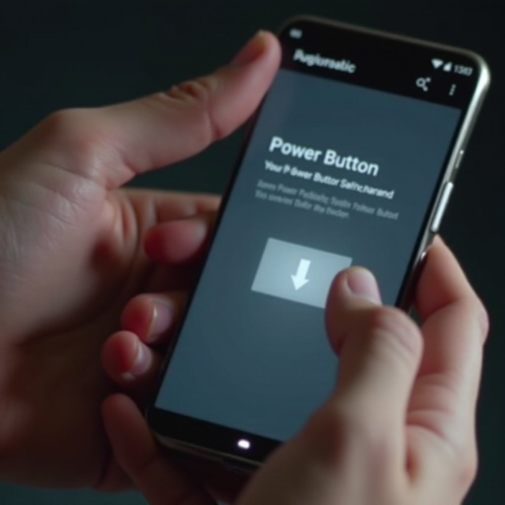 Androidの電源ボタンが動作しない