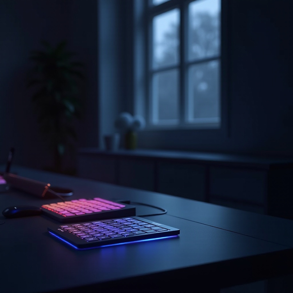 أفضل لوحة مفاتيح لاسلكية مضيئة