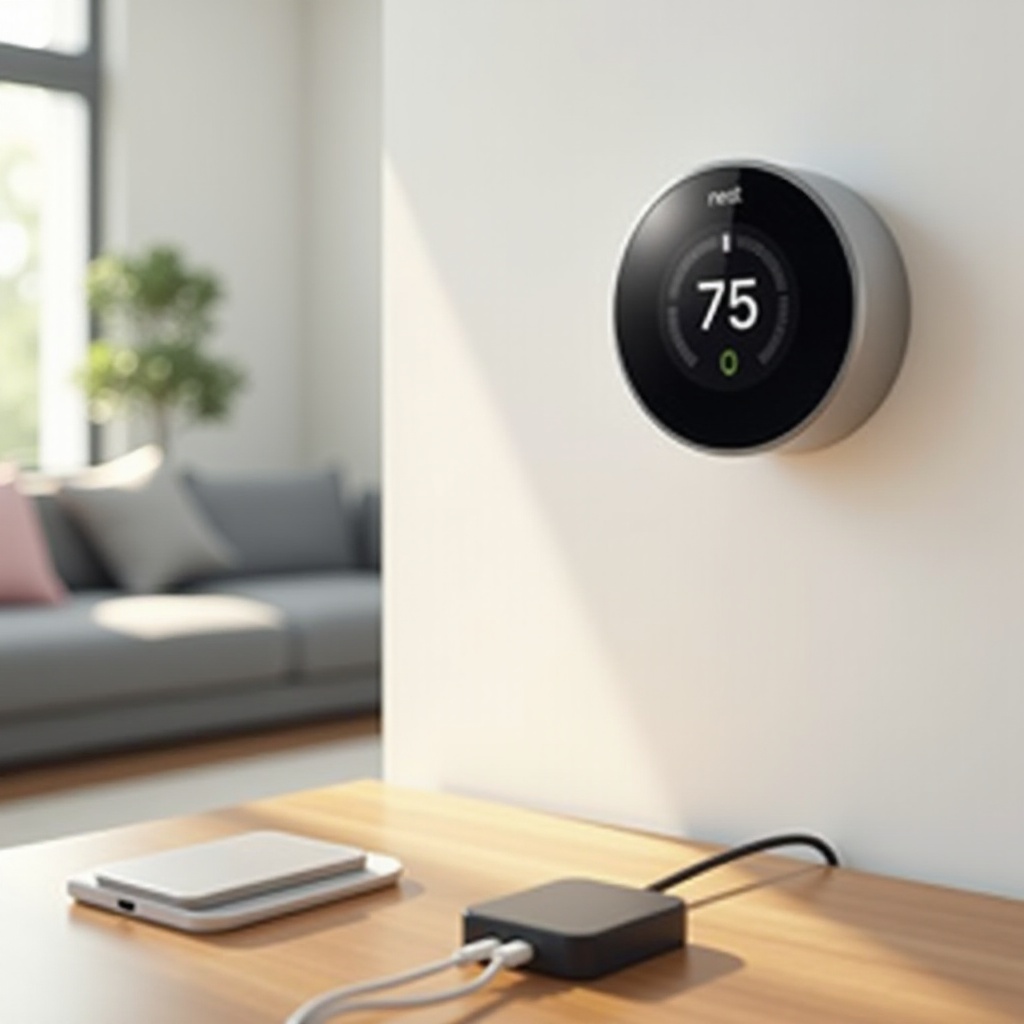 ชาร์จแบตเตอรี่ Nest