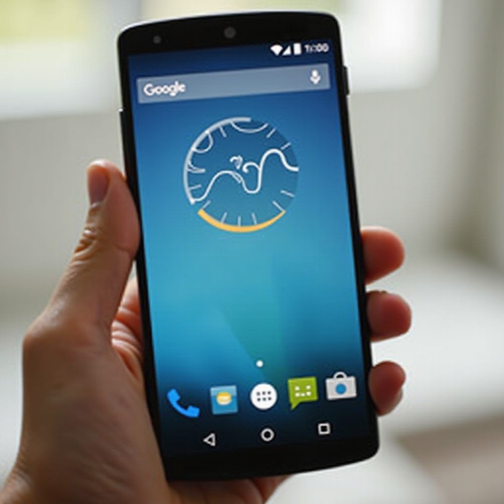 เพิ่ม Google Weather ลงในหน้าจอหลักของ Android