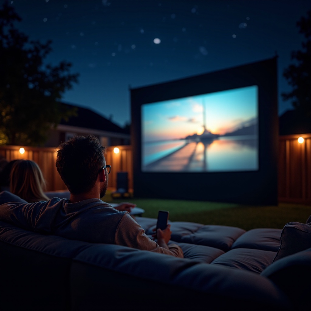 โปรเจคเตอร์ที่ดีที่สุดสำหรับหนังกลางแจ้ง