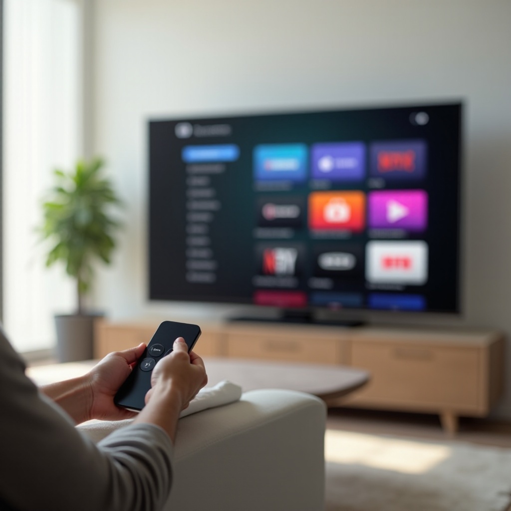 วิธีออกจากแอปบน Apple TV