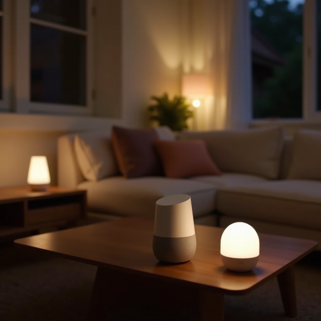 Philips Hue สำหรับ Google Home